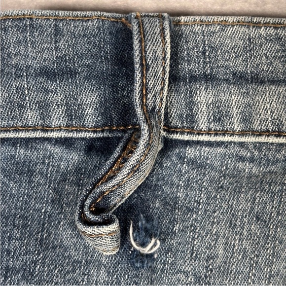 Vintage Y2K Bebe Maxi Cargo Jeans Womens Small Blue Stretch Denim Grunge Pockets - Picture 8 of 15